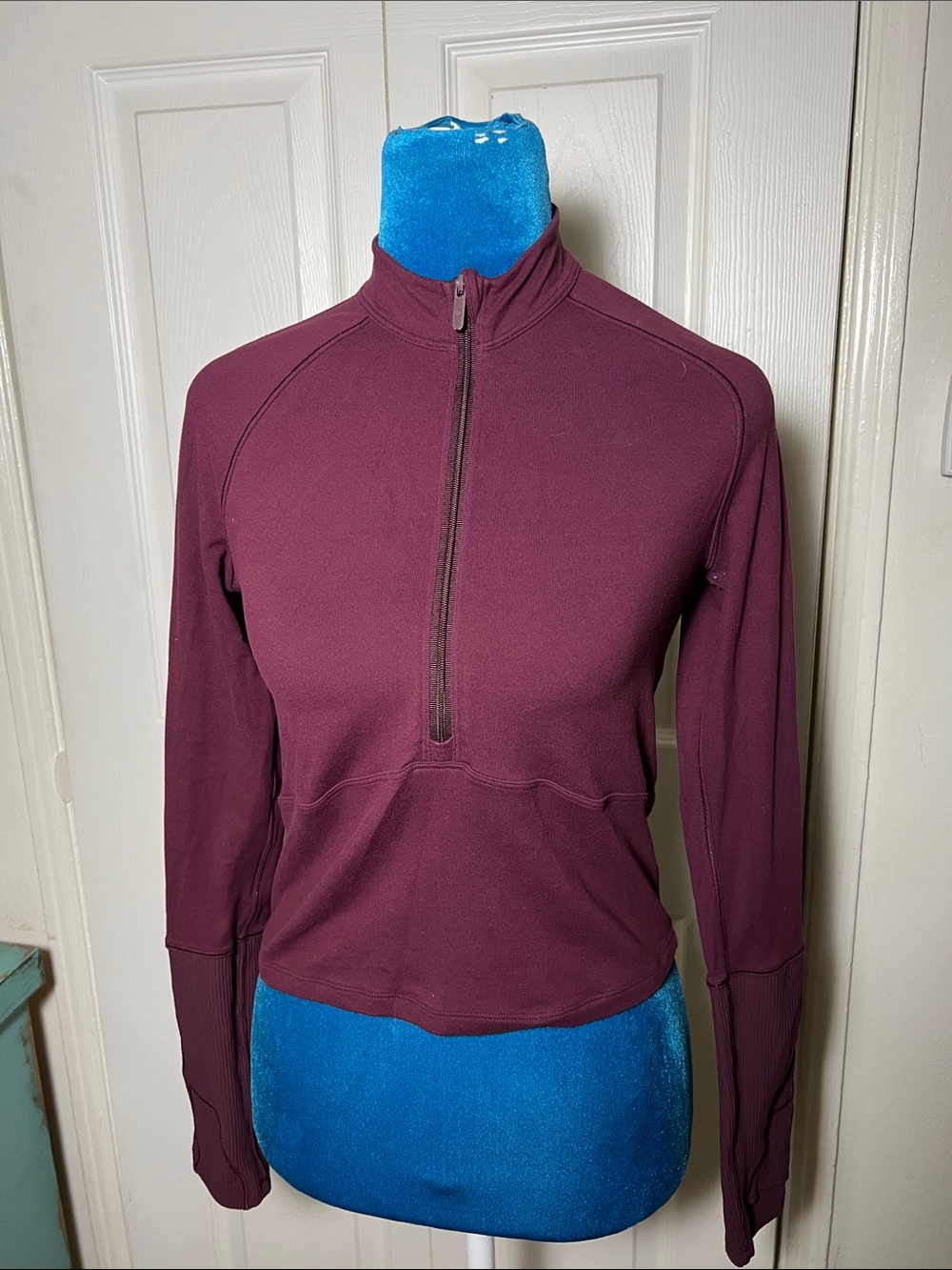 Lululemon Athletica Rulu Half Zip Long Sleeve Pullover Women’s 4